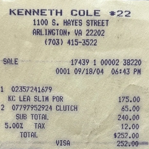 Kenneth Cole NY Black Leather Women’s Briefcase - Picture 7 of 7